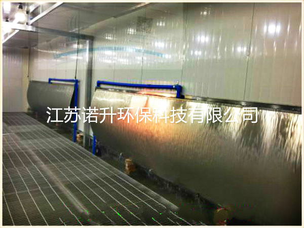 噴漆室的供風、排風方式等配套裝置。 噴漆室的供風、排風方式等配套裝置。